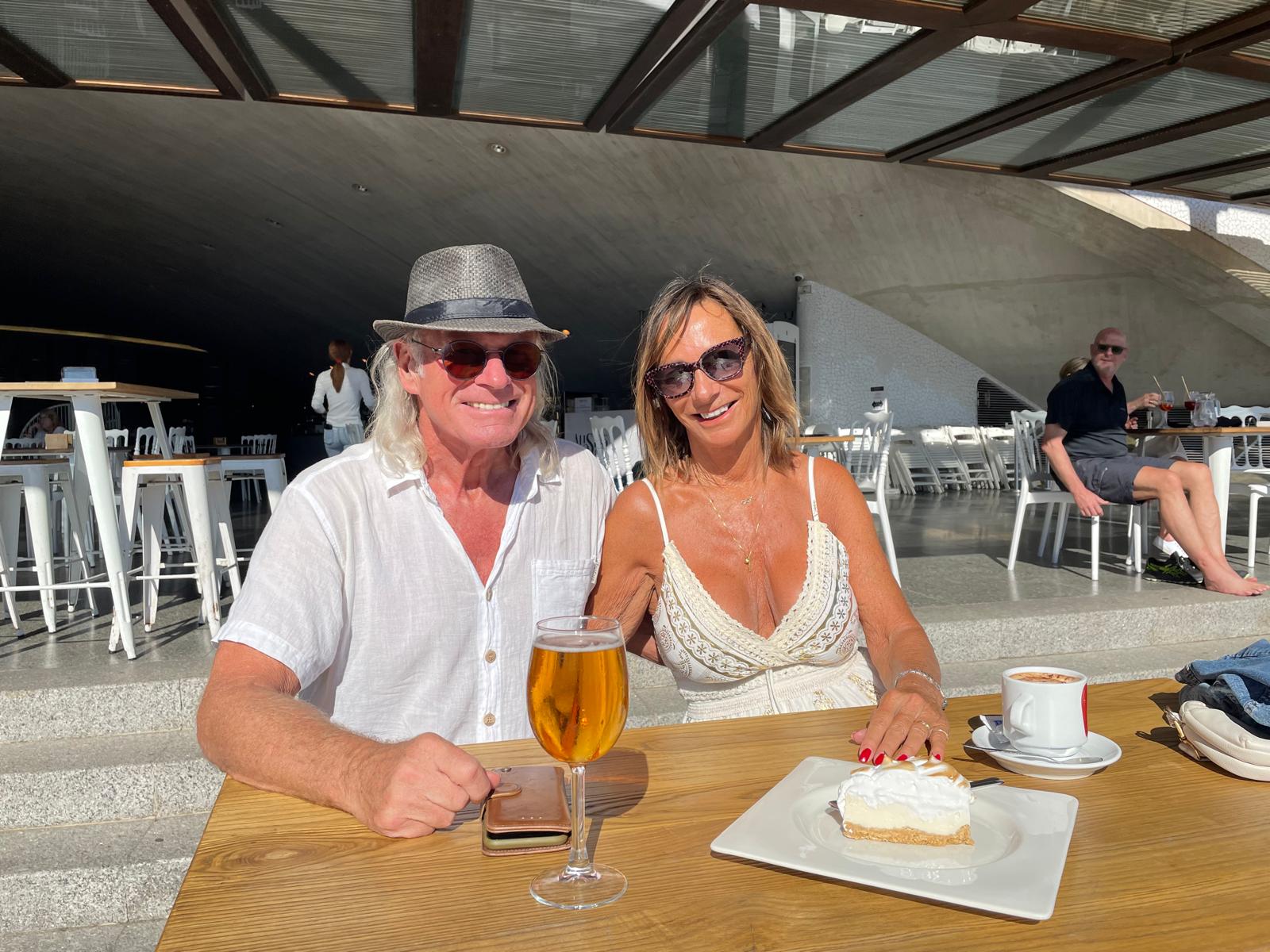 Tanja en Klaas in Tenerife